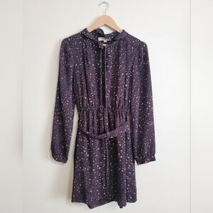 Loft Long Sleeve Dress With Pockets